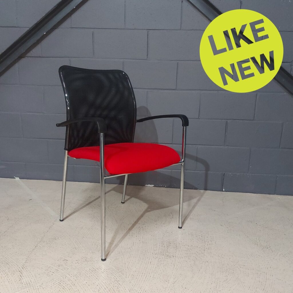 Used Armchair Mesh Chrome Frame Soviet